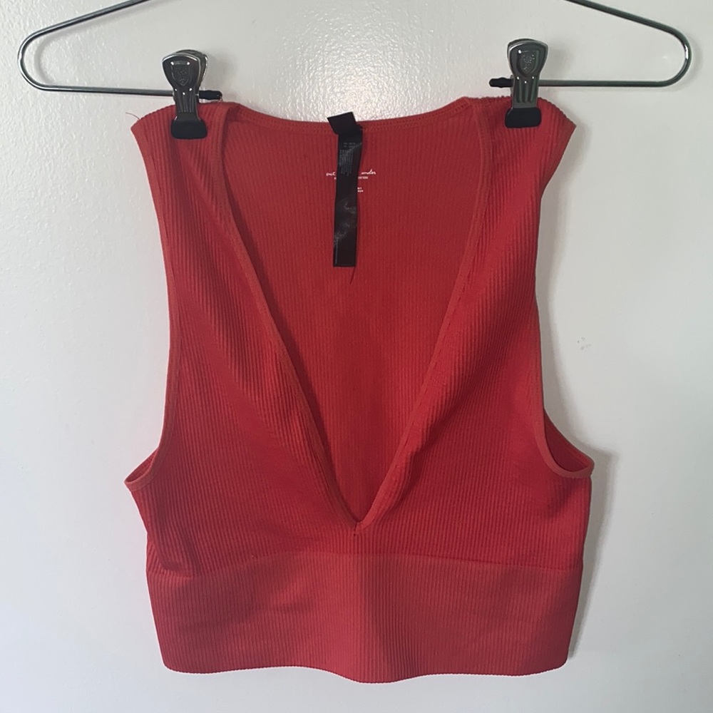 Out From Under Hailey Seamless Plunging Bra Top